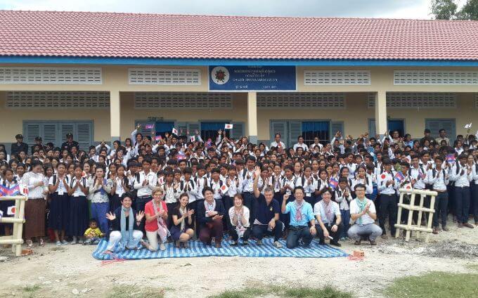 カンボジアBour（ボア）中学校