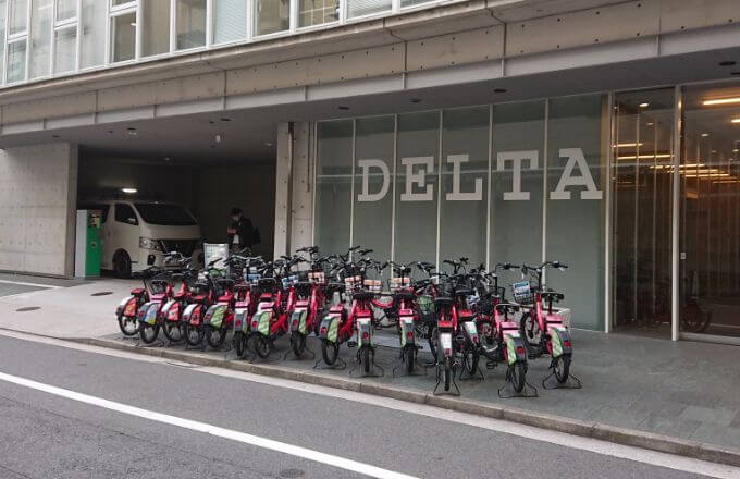 シェアサイクル設置（ＭＲＲデルタビル他）